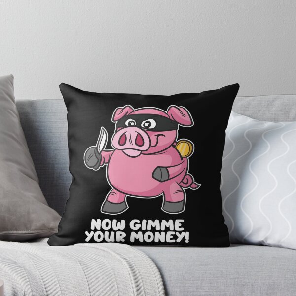 Item preview, Gimme Your Money Piggy Bank Burglar Pocket Money designed and sold by Moonpie90.