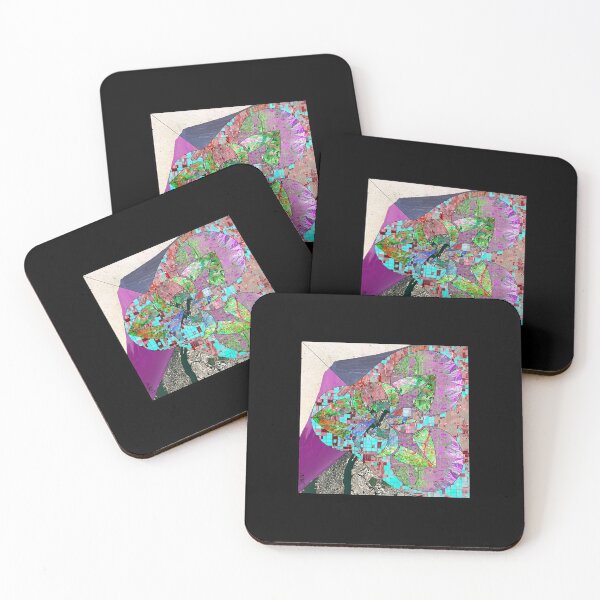 Item preview, hazard city in lidar collage arts in ecopop pattern  designed and sold by LeoAkanni1992.