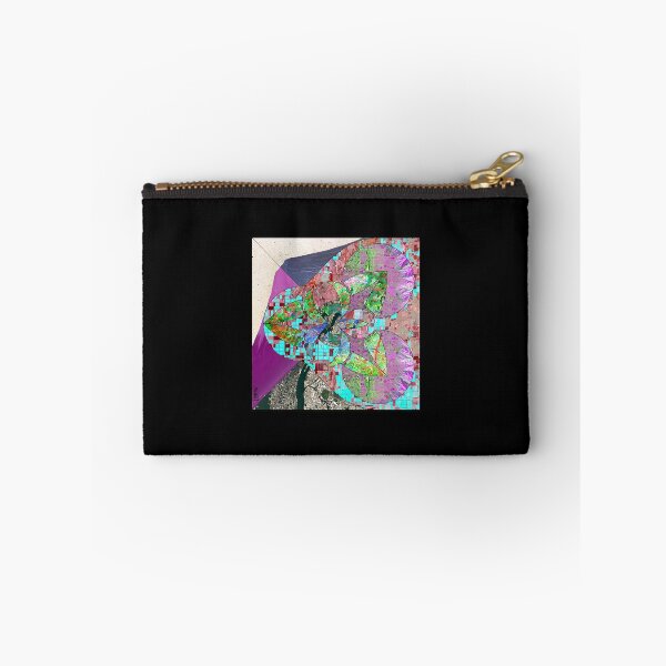 Item preview, hazard city in lidar collage arts in ecopop pattern  designed and sold by LeoAkanni1992.