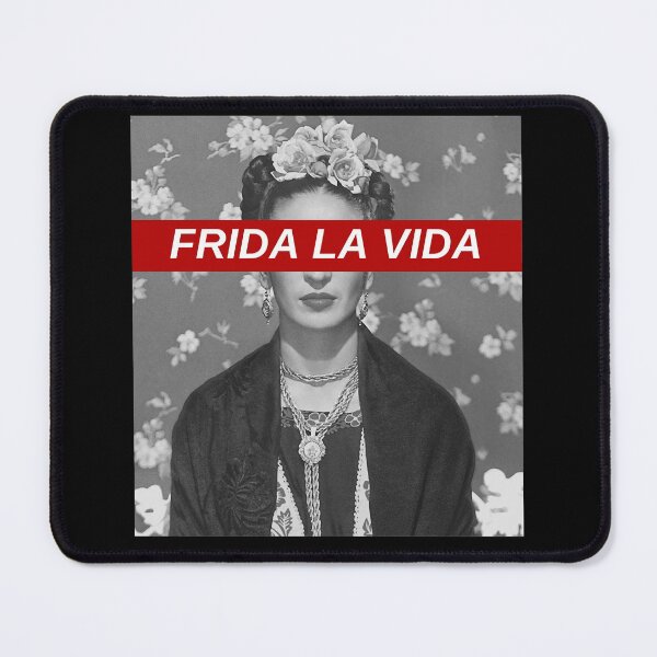 Item preview, Frida la vida gray picture designed and sold by WinnGregTillie.