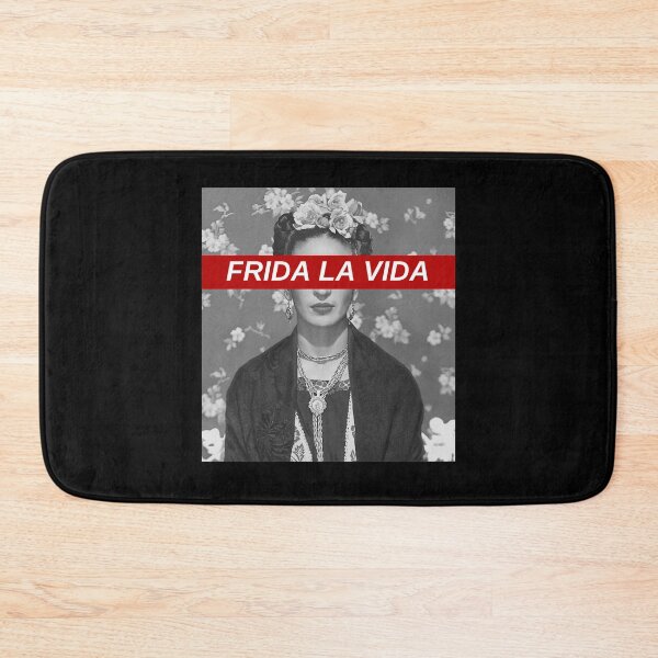 Item preview, Frida la vida gray picture designed and sold by WinnGregTillie.
