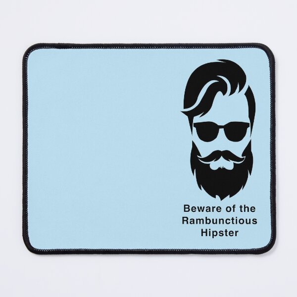 Item preview, Beware of the Rambunctious Hipster designed and sold by JenGo Creative.