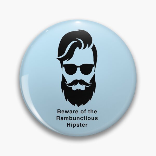Item preview, Beware of the Rambunctious Hipster designed and sold by JenGo Creative.