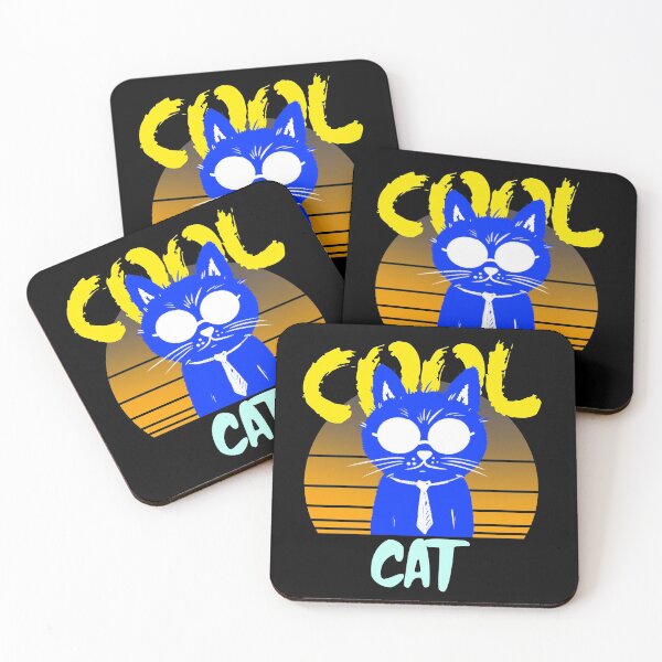 Item preview, 80's Vintage Cute Cool Cat designed and sold by SofThies.