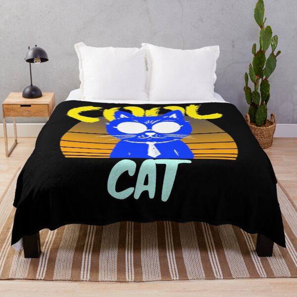 Item preview, 80's Vintage Cute Cool Cat designed and sold by SofThies.
