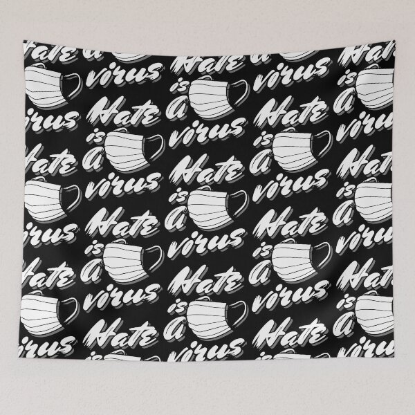 Item preview, HATE IS A VIRUS    designed and sold by LawlerSola.