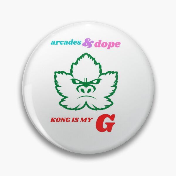 Artikelvorschau, Arcades & Dope, Kong ist mein G! entworfen und verkauft von mkzmerch.