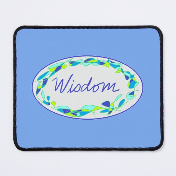 Item preview, Blue Oval Wisdom designed and sold by MyArtMind.