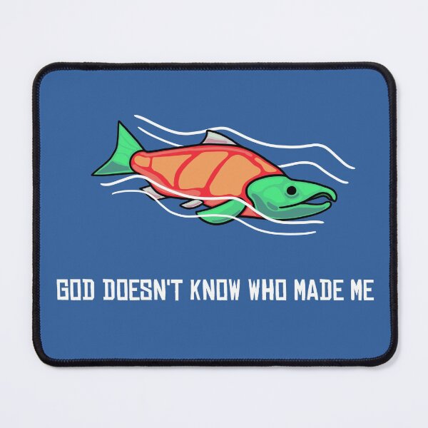 Item preview, godless fish designed and sold by albinoroo.