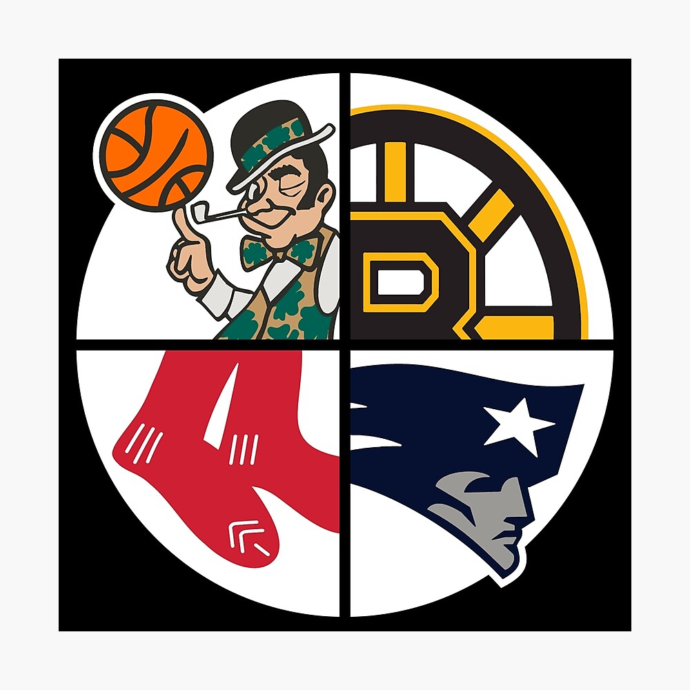 Boston Sports Posters by J & J Graphics