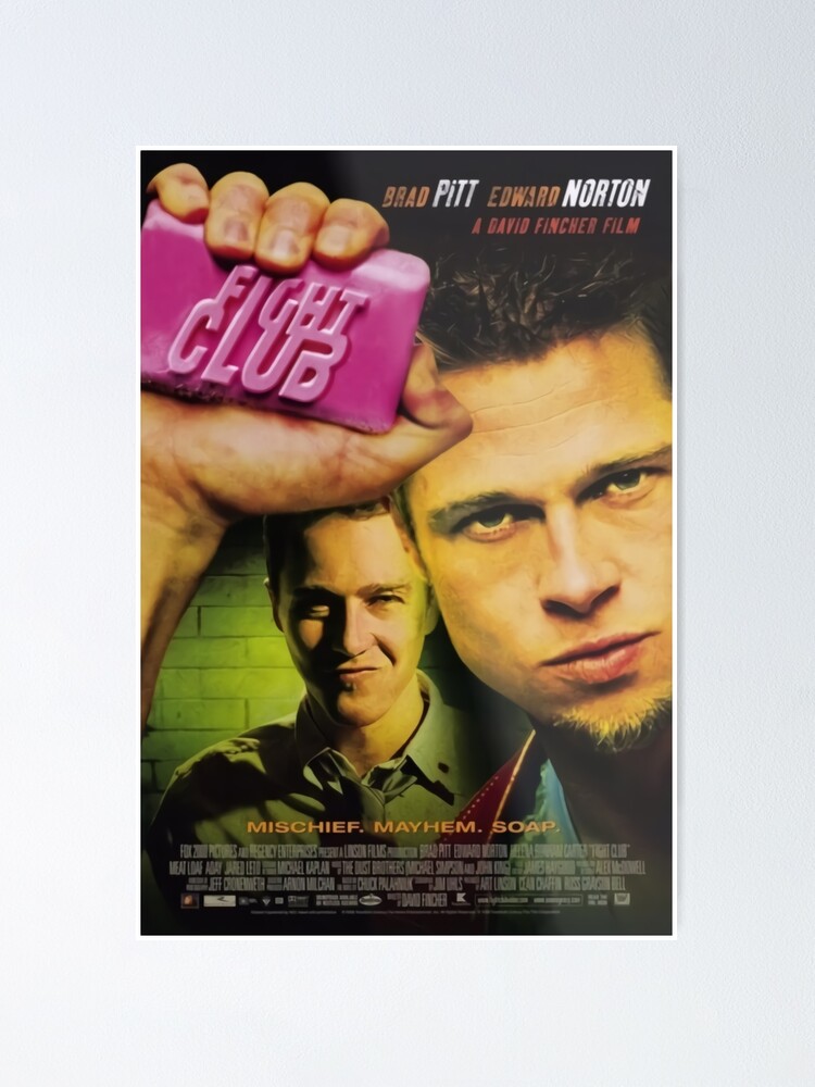 Póster «Película Fight Club -» de zainallor | Redbubble