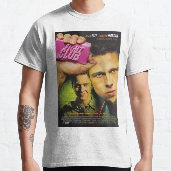 Fight Club Rotten Tomatoes | Classic-men's Fight Club Rules Movie Poster  Short Sleeve 