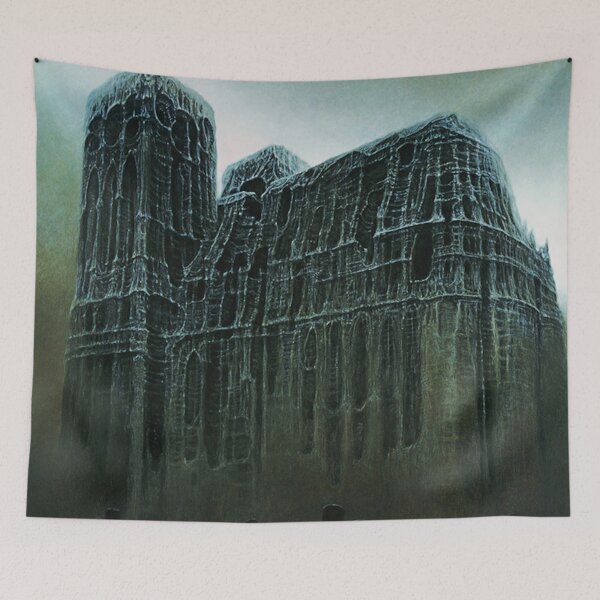 Item preview, Untitled, by Zdzisław Beksiński designed and sold by JustContemplate.