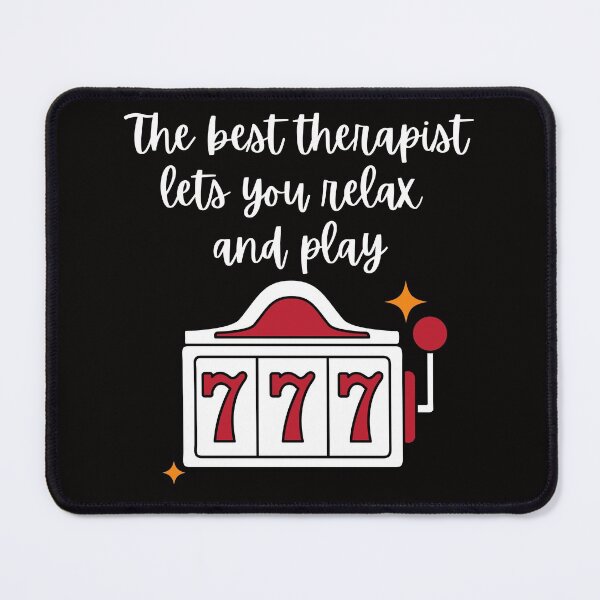 Item preview, The Best Therapist Lets You Relax and Play designed and sold by SloganExpress.