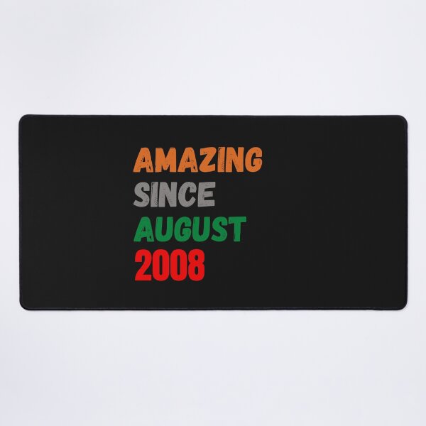 Item preview, Amazing Since August 2008 designed and sold by melshirt-shop.