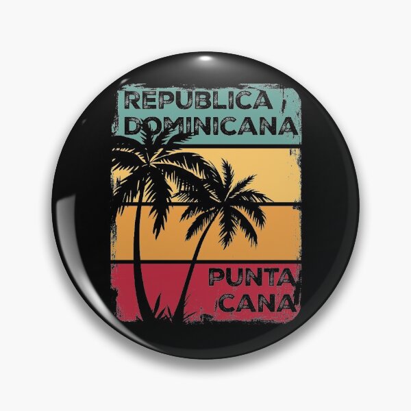 Item preview, Punta Cana Republica Dominicana vintage retro Sunset Vacation Souvenir designed and sold by Rustic Valley Studio.