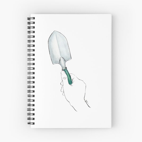 Item preview, Hand Holding Garden Trowel Illustration  designed and sold by MeiC-Artsy.
