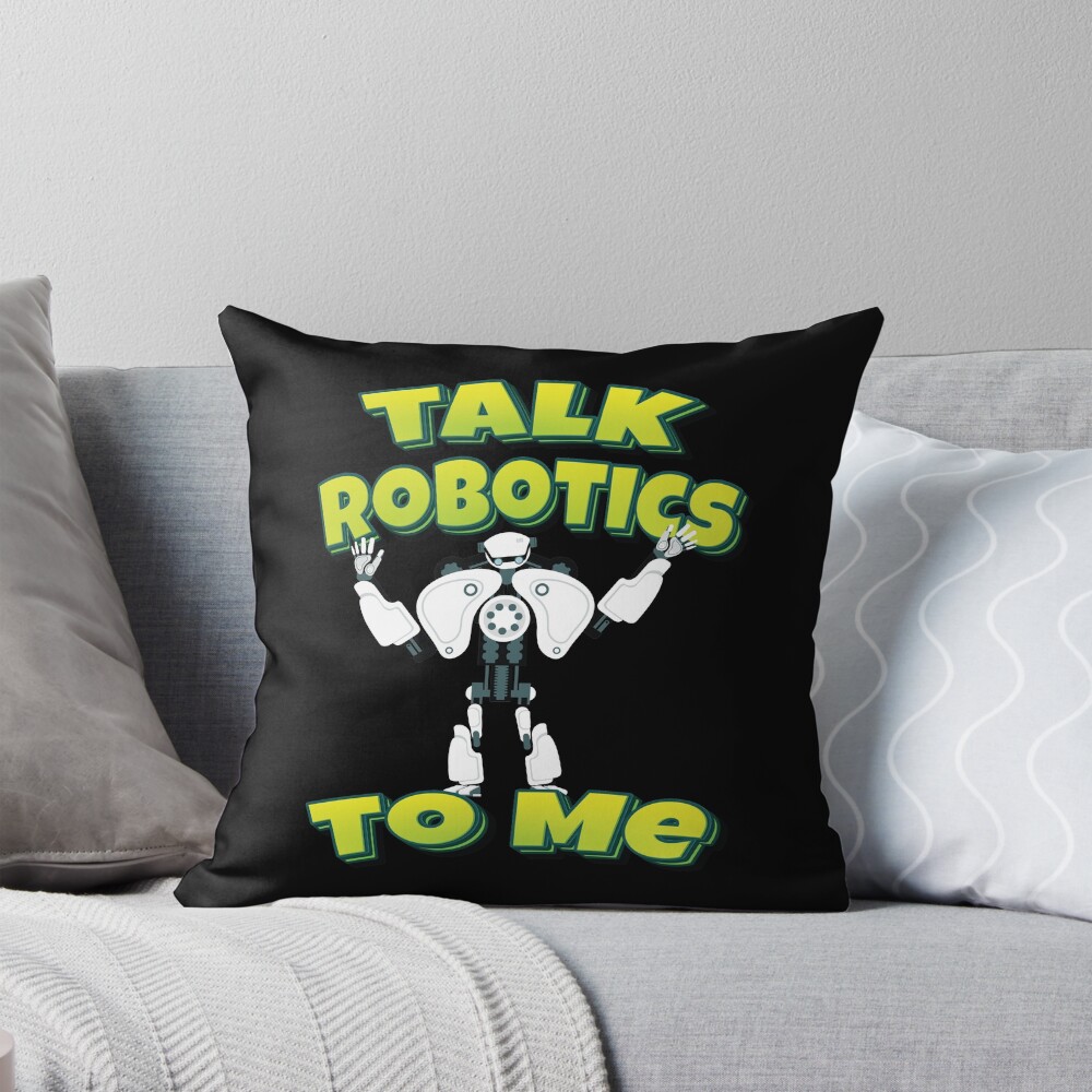 Item preview, Throw Pillow designed and sold by ProjectRobotics.