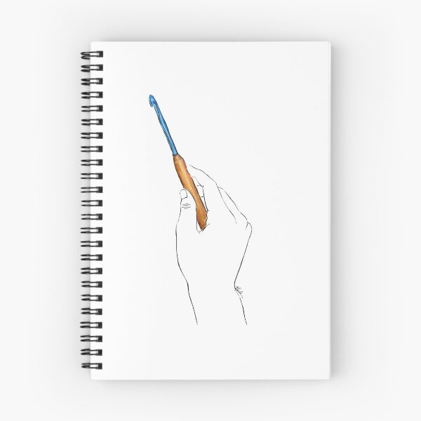 Item preview, Hand Holding A Crochet Hook Illustration designed and sold by MeiC-Artsy.