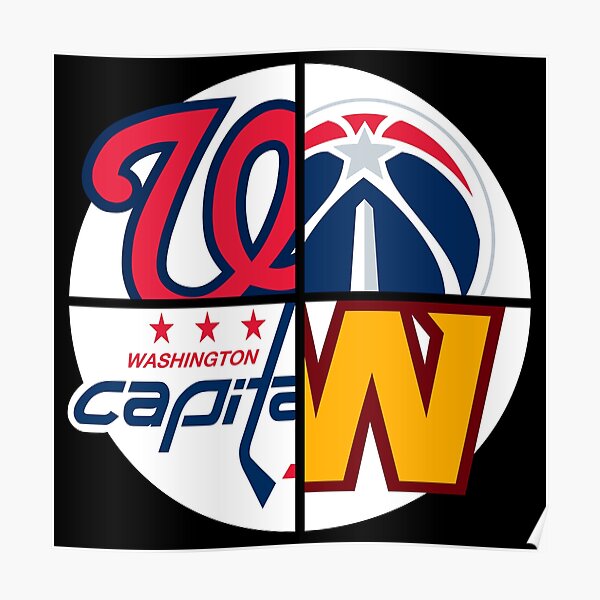 "Washington DC Sports" Poster for Sale by designsbydif Redbubble