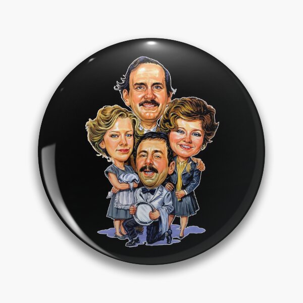 Item preview, Fawlty Arts Towers TV Series Characters Funny Design designed and sold by KrystinGloria9.