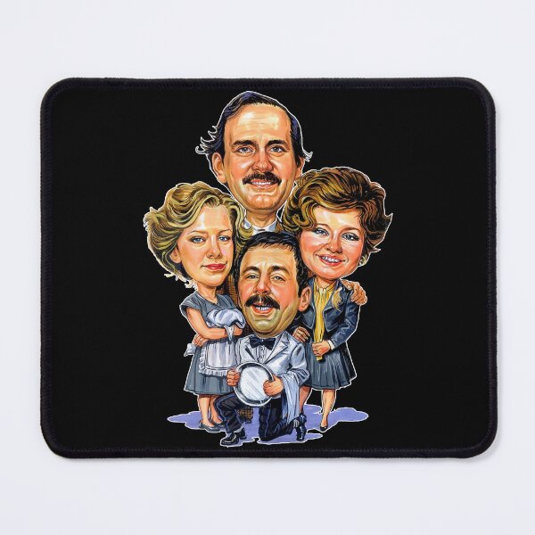 Item preview, Fawlty Arts Towers TV Series Characters Funny Design designed and sold by KrystinGloria9.