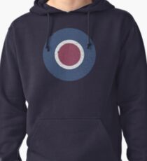 Vintage Look WW2 British Royal Air Force Roundel Pullover Hoodie