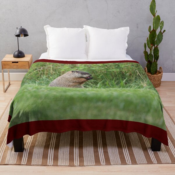Item preview, Woodchuck Eating a Cherry designed and sold by LisaNaturePhoto.