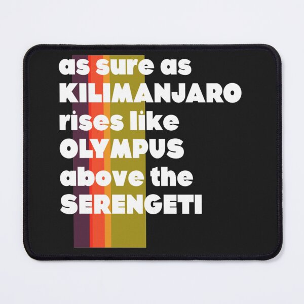 Item preview, AFRICA toto Lyrics designed and sold by newtmcknz.