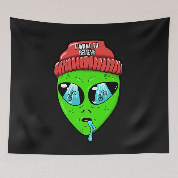Item preview, I WANT TO BELIEVE designed and sold by Blck-Acid-Devil.