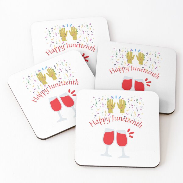 Item preview, S.O.I.L Signs- Happy Juneteenth White Nu designed and sold by TheSignsofSOIL.