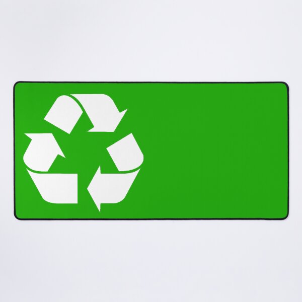 Item preview, White Recycling Symbol designed and sold by Symbolical.