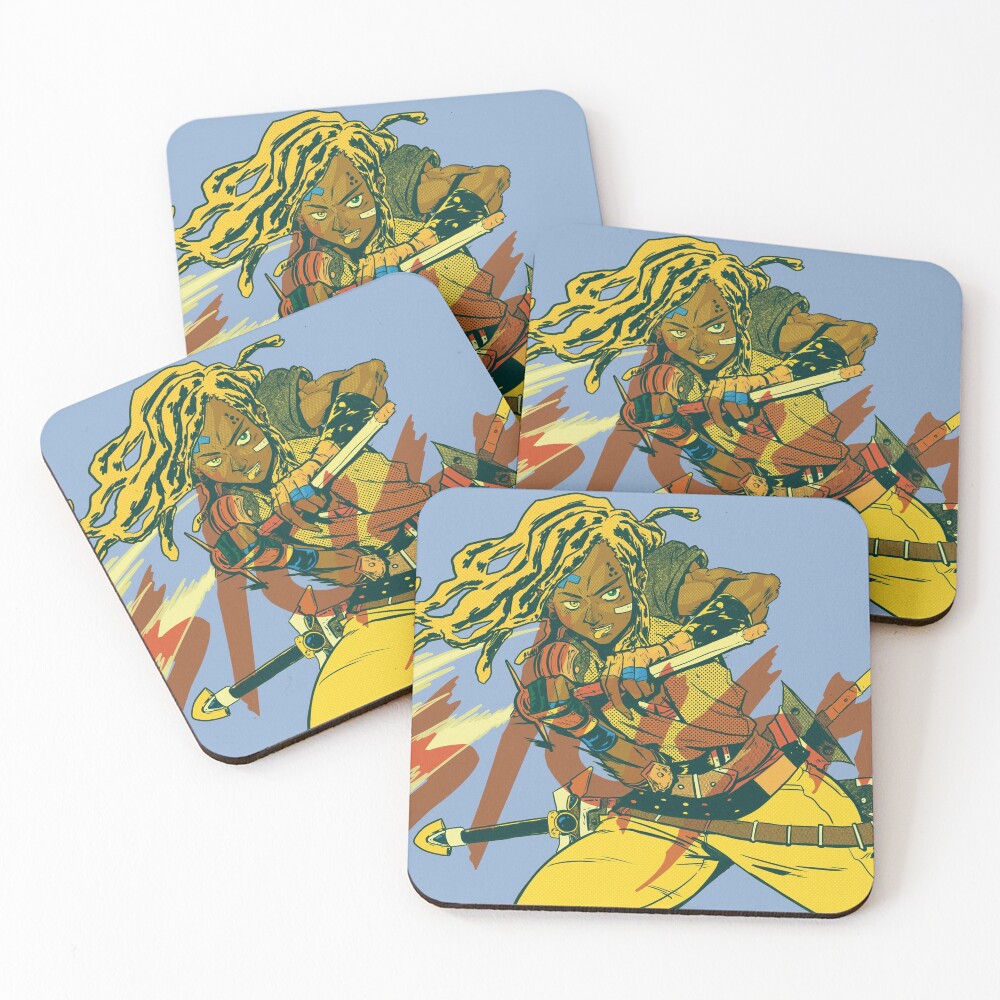 Item preview, Coasters (Set of 4) designed and sold by coolmonkeyd.