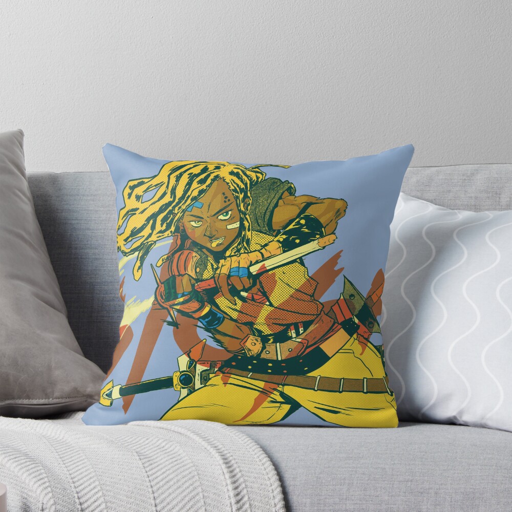 Item preview, Throw Pillow designed and sold by coolmonkeyd.