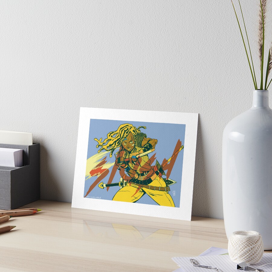 Item preview, Art Board Print designed and sold by coolmonkeyd.