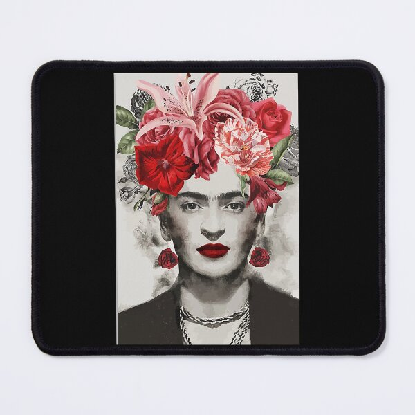 Item preview, Frida with flowers crown designed and sold by WinnGregTillie.
