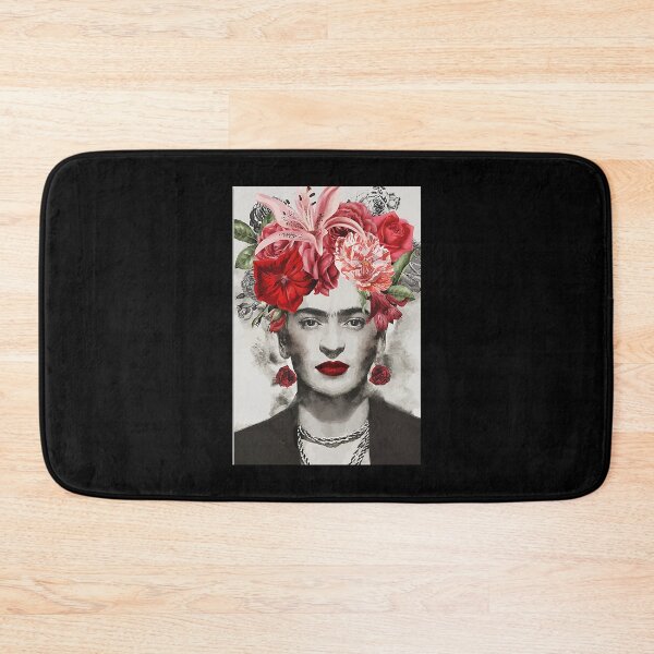 Item preview, Frida with flowers crown designed and sold by WinnGregTillie.