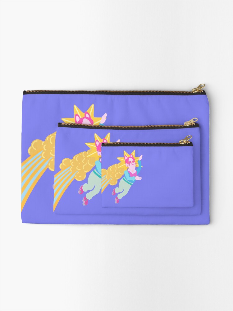 Thumbnail 2 of 4, Zipper Pouch, Cold Heart II designed and sold by prustenvc.