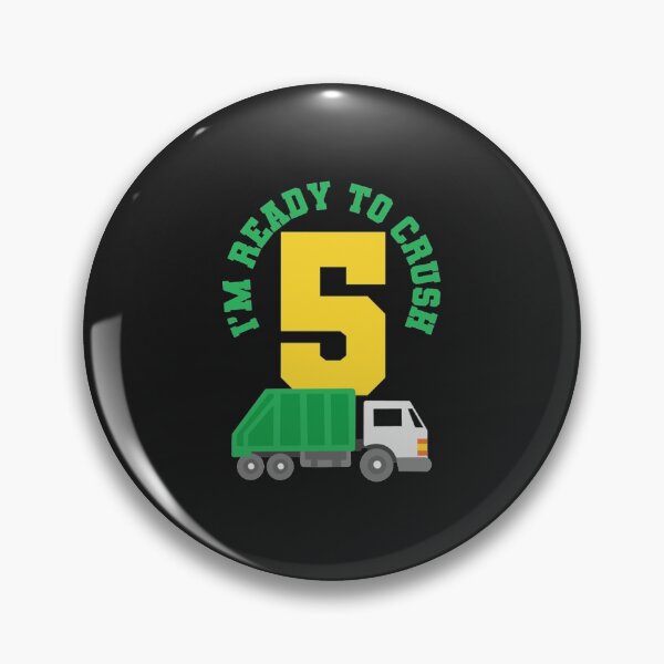 Item preview, 5th Birthday Garbage Truck designed and sold by newtmcknz.