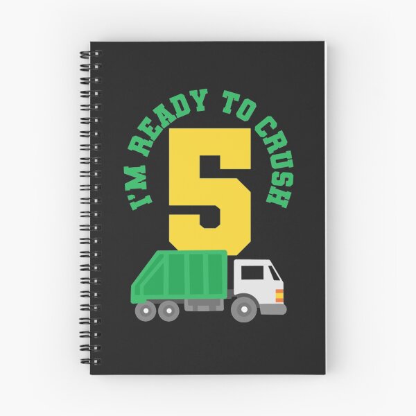 Item preview, 5th Birthday Garbage Truck designed and sold by newtmcknz.