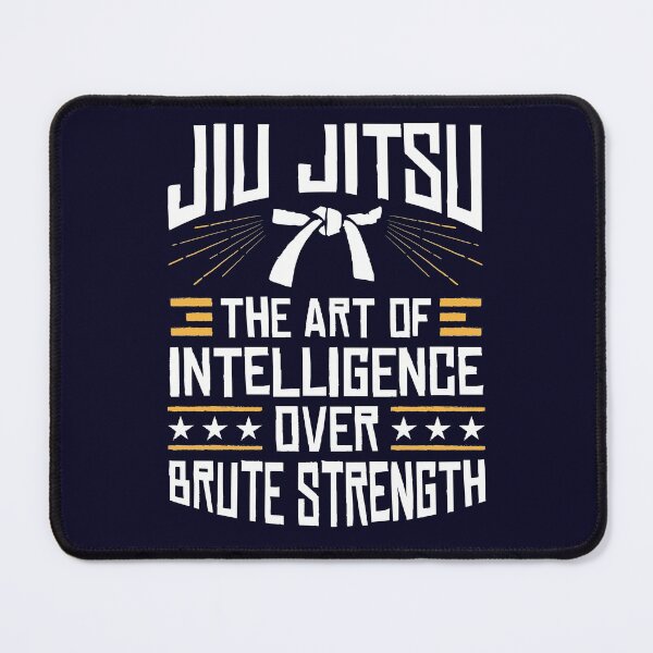 Item preview, Jiu Jitsu The Art Of Intelligence Over Brute Strength designed and sold by jaygo.