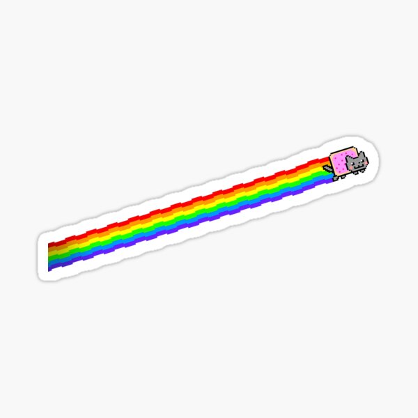 Rainbow Cat Sticker