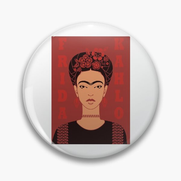 Item preview, Kahlo red background designed and sold by WinnGregTillie.