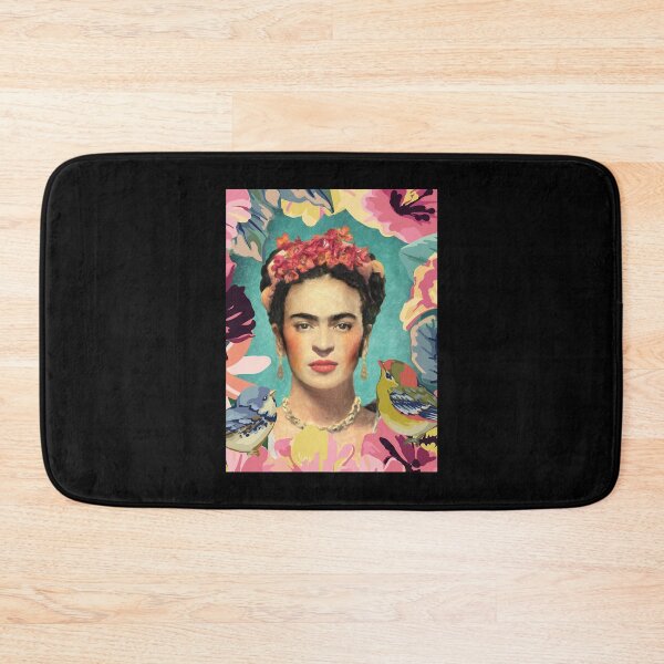Item preview, Frida with bird and flowers designed and sold by WinnGregTillie.