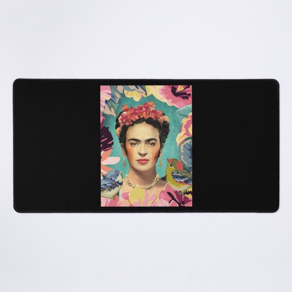 Item preview, Frida with bird and flowers designed and sold by WinnGregTillie.