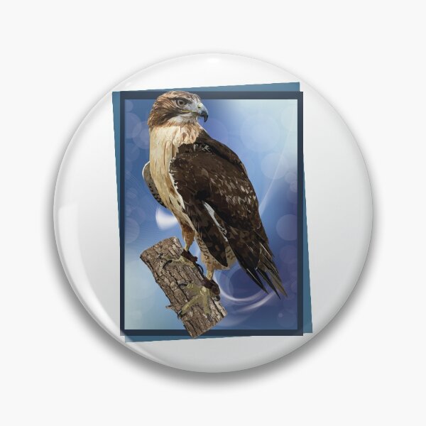Item preview, Red-tailed hawk designed and sold by obscurite.
