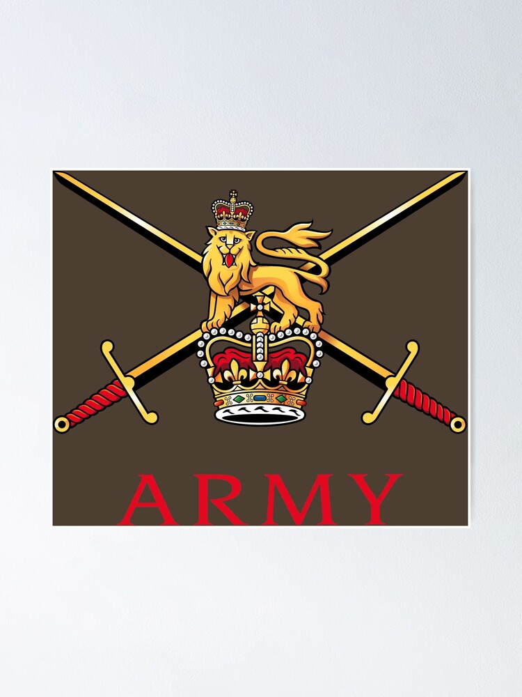 "British Army" Poster For Sale By Plove526 | Redbubble