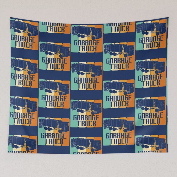Item preview, Vintage Garbage Truck Driver Trash designed and sold by newtmcknz.
