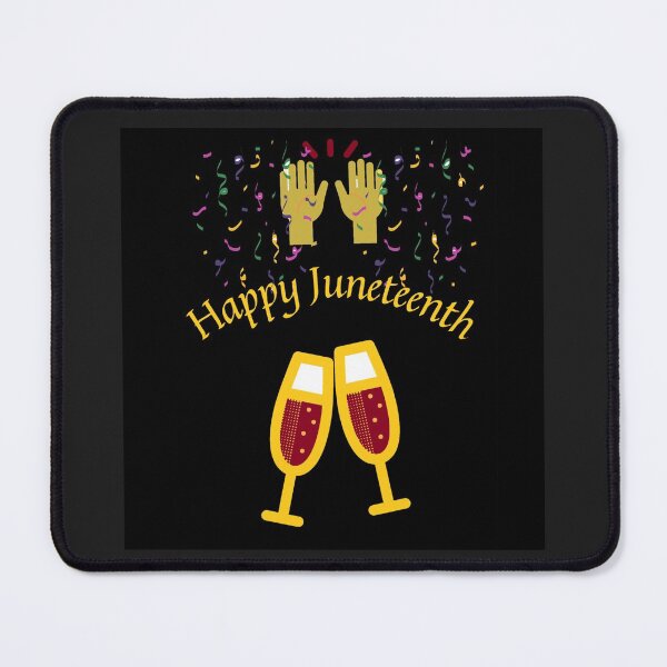Item preview, S.O.I.L Signs- Happy Juneteenth Multi Nu gold designed and sold by TheSignsofSOIL.