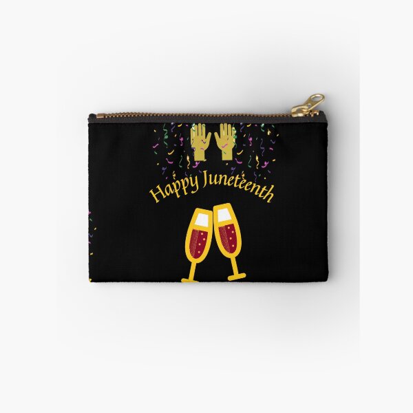 Item preview, S.O.I.L Signs- Happy Juneteenth Multi Nu gold designed and sold by TheSignsofSOIL.